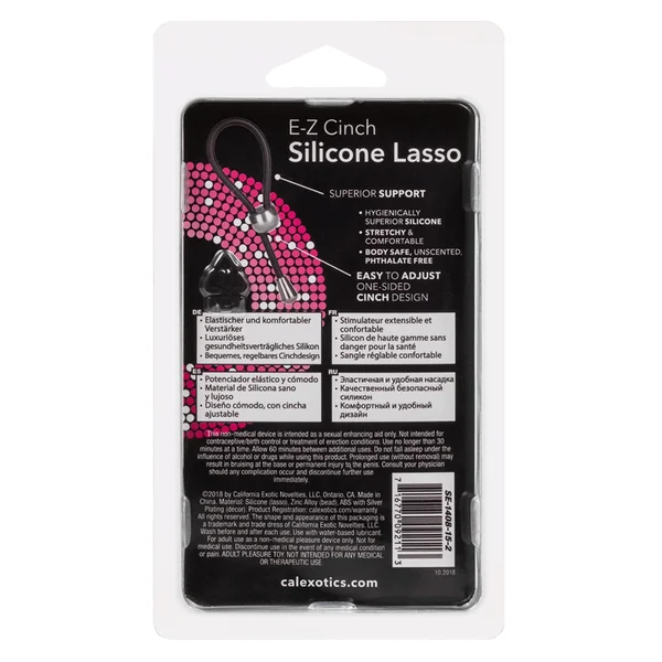 E-Z Cinch Silicone Lasso Cock Ring by Cal Exotics — image 8 of 8