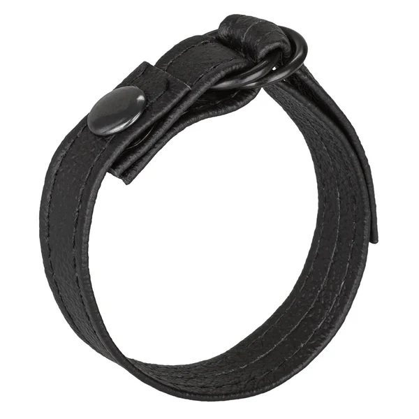 Leather Cinch Adjustable Cock Ring by Cal Exotics — image 2 of 7