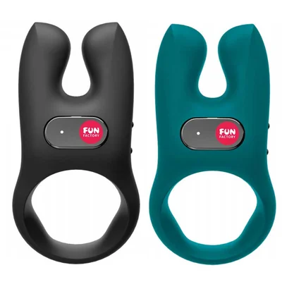 Fun Factory NOS Rechargeable Waterproof Vibrating Silicone Cock Ring