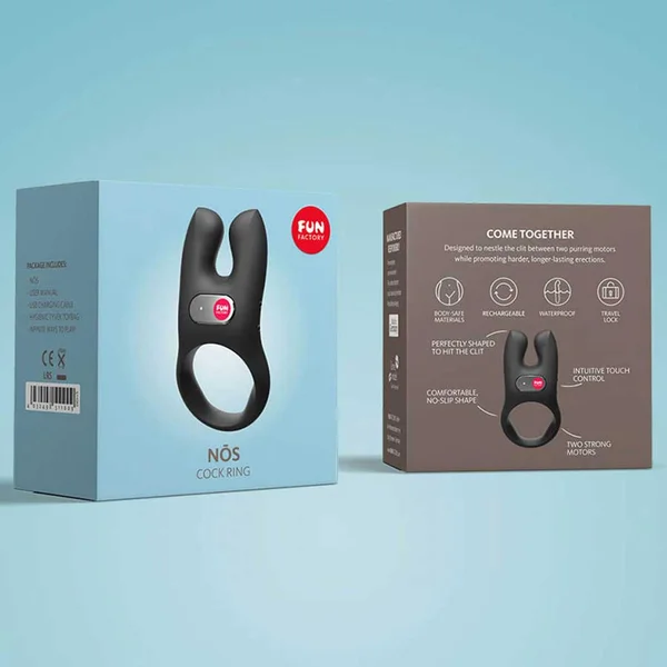 Fun Factory NOS Rechargeable Waterproof Vibrating Silicone Cock Ring — image 7 of 7