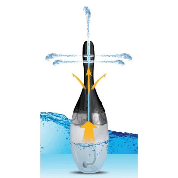 350ml Auto-Vibrating Anal Enema Bulb by CleanStream — image 7 of 9