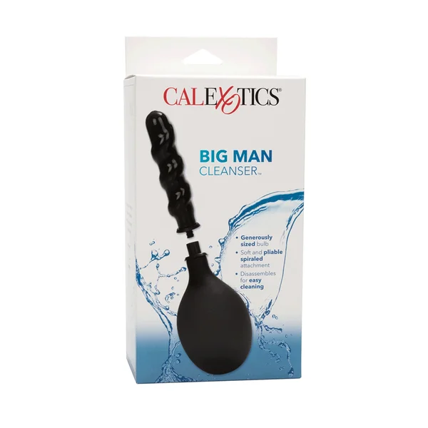 420ml Big Man Cleanser Ribbed Anal Enema Bulb by Cal Exotics — image 6 of 7
