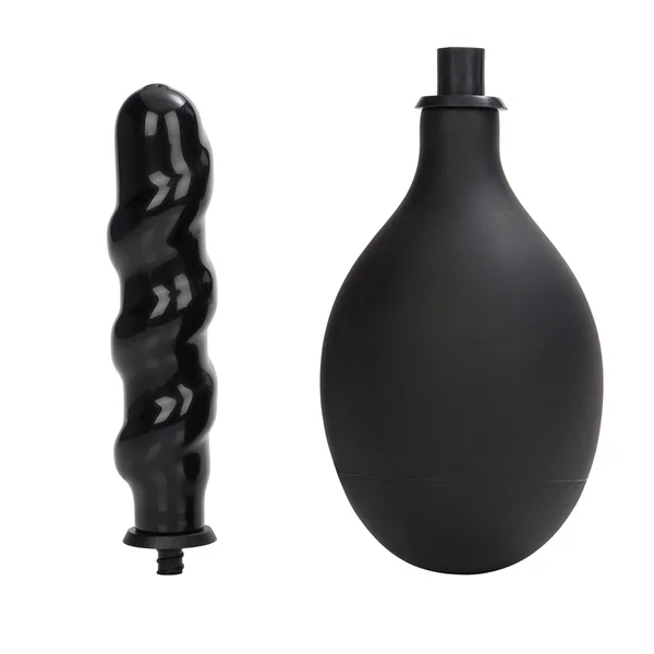420ml Big Man Cleanser Ribbed Anal Enema Bulb by Cal Exotics — image 5 of 7
