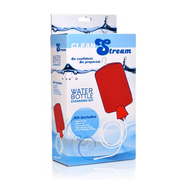 CleanStream Red Water Bottle Douche Kit — image 2 of 2