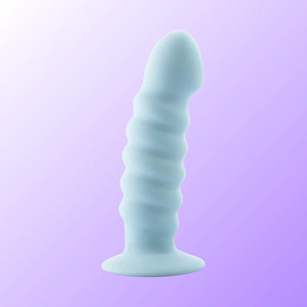 Maia 'Paris' 6" Silicone Ribbed Dong | Suction-Base Dildo — image 13 of 16