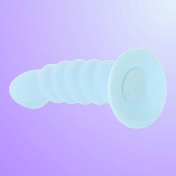 Maia 'Paris' 6" Silicone Ribbed Dong | Suction-Base Dildo — image 16 of 16