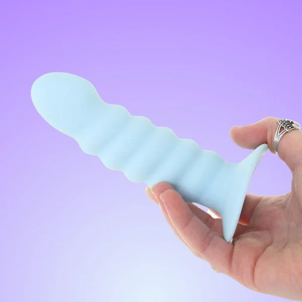 Maia 'Paris' 6" Silicone Ribbed Dong | Suction-Base Dildo — image 12 of 16