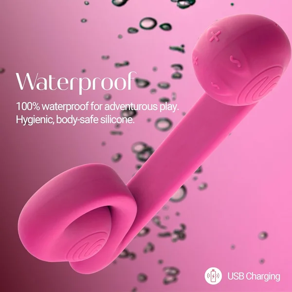 Snail Vibe Dual Motor Thrusting Vibrator - Purple — image 9 of 10