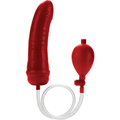 Colt Hefty Probe Inflatable Butt Plug 6 5 Inch Red