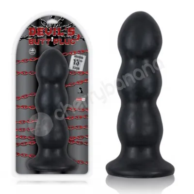 Black Devil s Giant Butt Plug 3