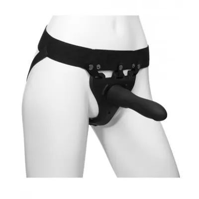 Body Extensions Be In Charge Vibrating Strap On Set