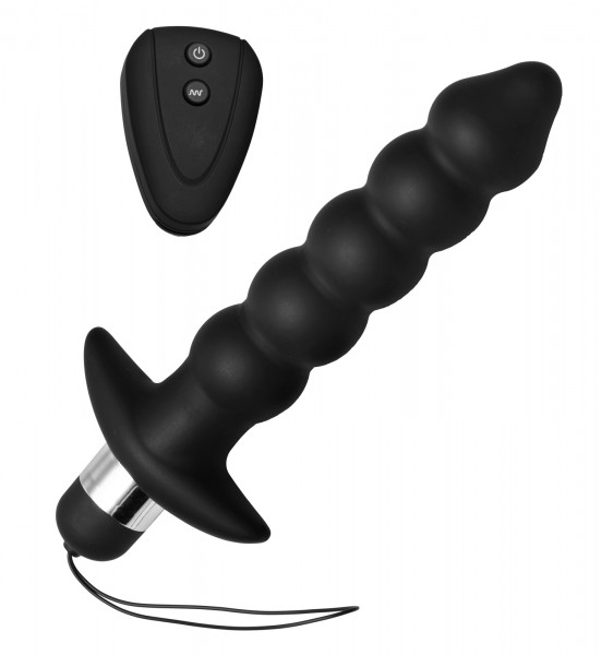 Vibrating Anal Beads + Remote