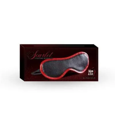 Adam and Eve Scarlet Couture Blindfold