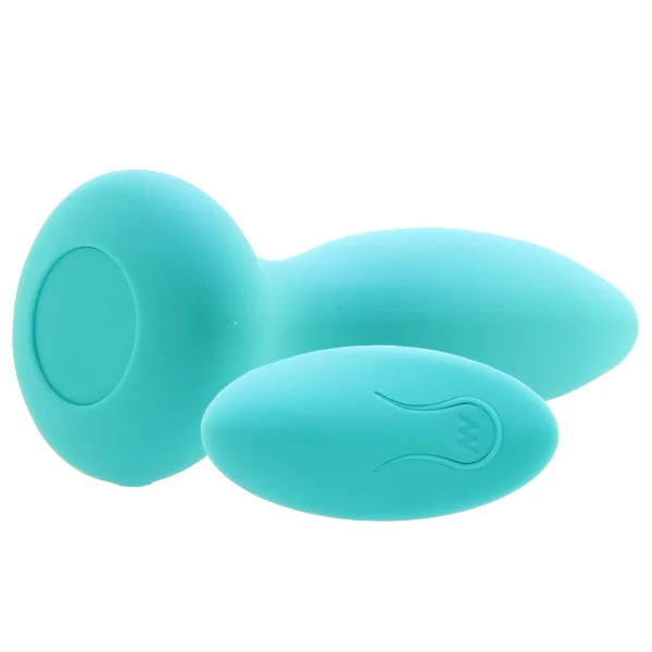 Doc Johnson A-Play Thrust Thumping Plug with Remote, 2 Sizes