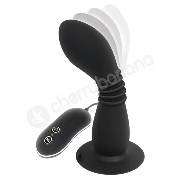 Adam & Eve Black Anal Power Flex Vibe