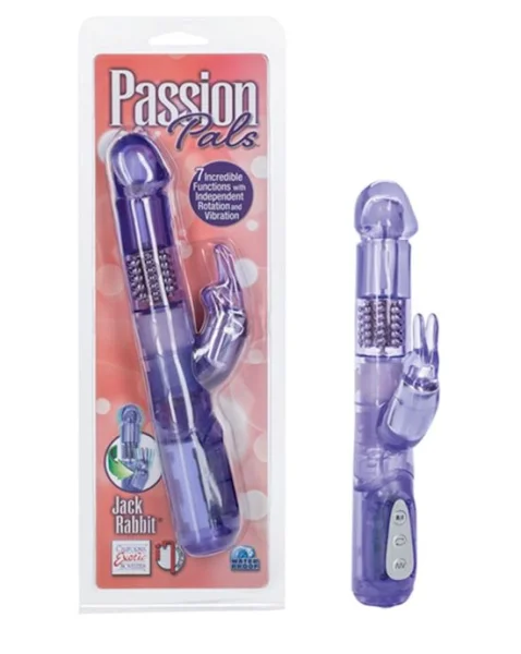 Passion Pals Jack Rabbit - Purple - 9 Inch