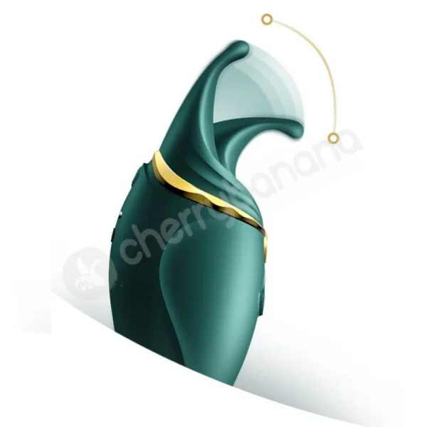 Zalo Hero Jewel Green Licking Motion Clitoral Stimulator