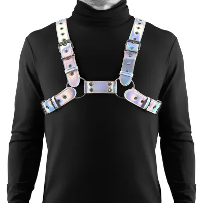 Cosmo Rogue Chest Harness Small Medium Rainbow