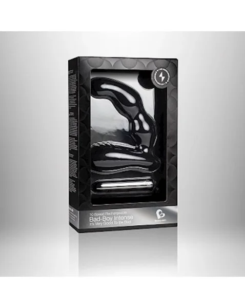 Bad Boy Intense Dual Prostate Massager - Black