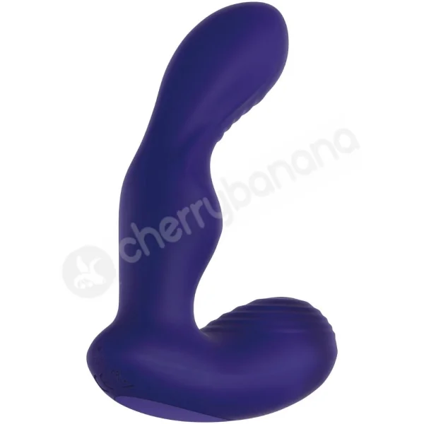 Zero Tolerance The Rocker Blue 'Come Hither' Motion Shaft With Ball-Buzzing Effect Prostate Vibrator