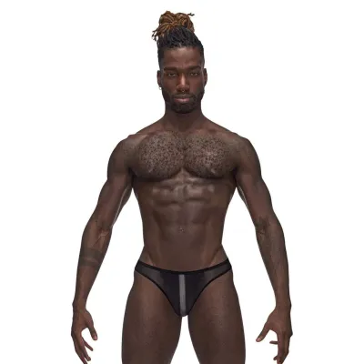 Landing Strip Bikini Brief Medium Black