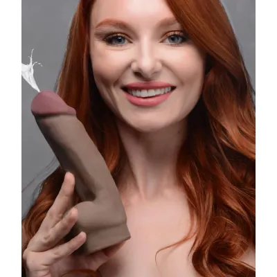 Dual Density Squirting Dildo 7 Inch