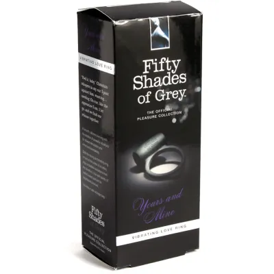 Fifty Shades Yours and Mine Vibrating Love Ring