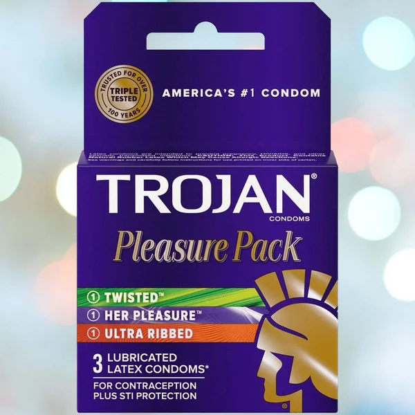 Trojan Pleasure Pack Variety Condom Sampler (3 Different Condoms) — image 10 of 16