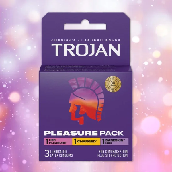 Trojan Pleasure Pack Variety Condom Sampler (3 Different Condoms) — image 15 of 16