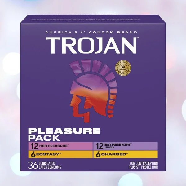 Trojan Pleasure Pack Variety Condom Sampler (3 Different Condoms) — image 14 of 16