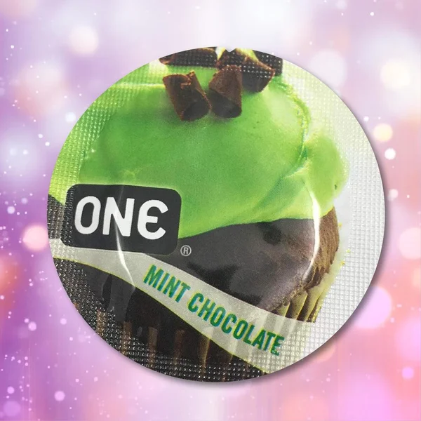 Chocolate Mint Flavored Condoms | ONE Vegan Condoms — image 3 of 5