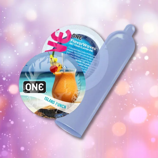 Island Punch Flavored Condoms ???? | ONE Vegan Condoms — image 5 of 5