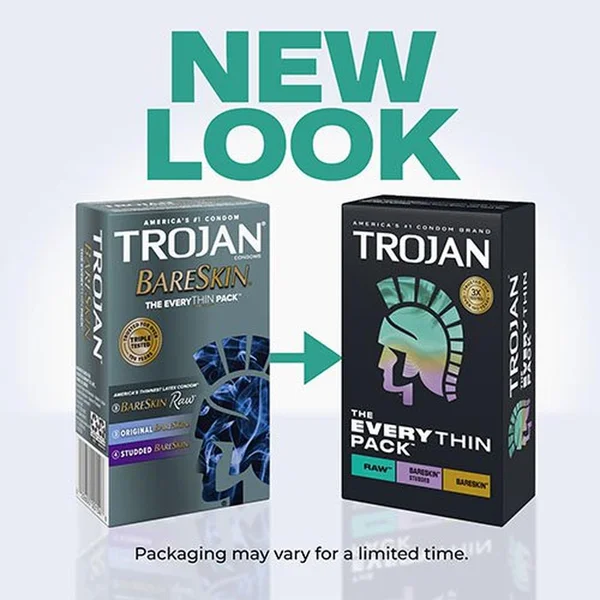 Trojan Bareskin EveryTHIN Pack (Variety Pack) — image 6 of 17
