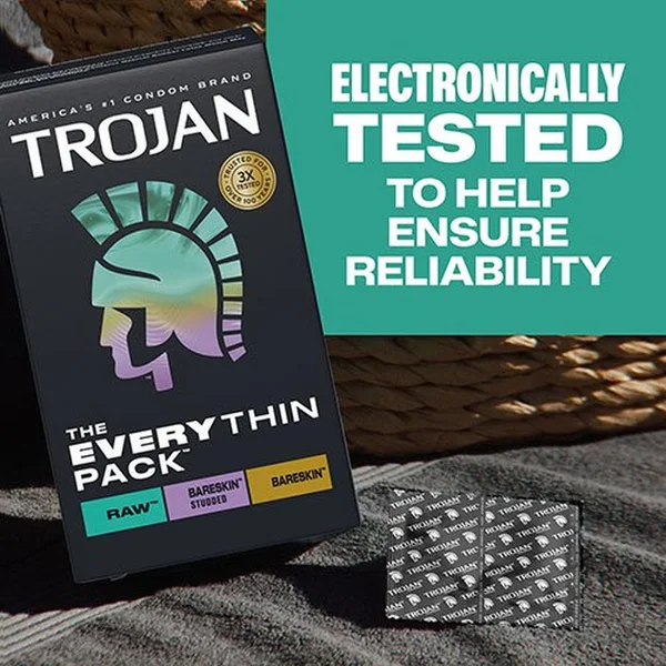 Trojan Bareskin EveryTHIN Pack (Variety Pack) — image 12 of 17