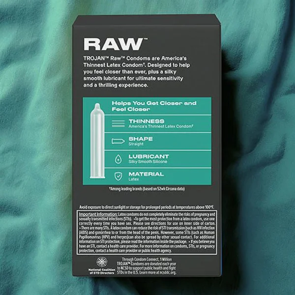 Trojan Bareskin Raw Ultra-Thin Condoms — image 10 of 21