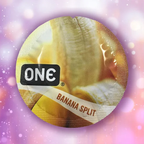 Banana Split Flavored ONE Condoms | Vegan Condoms — image 3 of 5