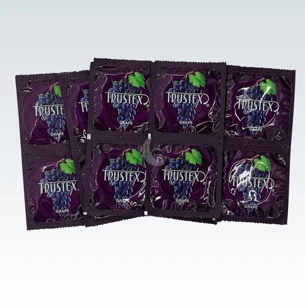 Grape Flavored Trustex Condoms ???? — image 4 of 4
