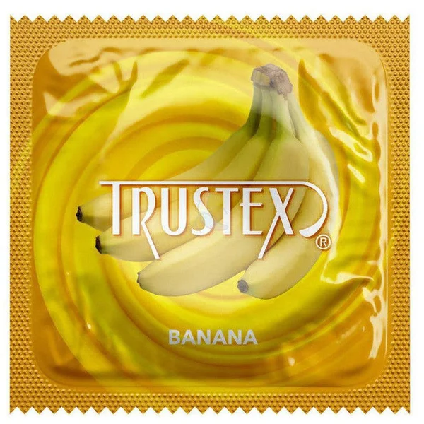 Banana Flavored Trustex Condoms ???? — image 2 of 3