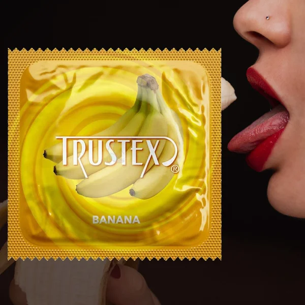 Banana Flavored Trustex Condoms ???? — image 3 of 3