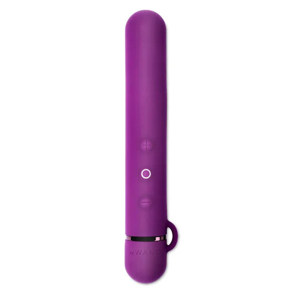 Le Wand Chrome Baton Bullet Vibrator - Dark Cherry — image 14 of 22