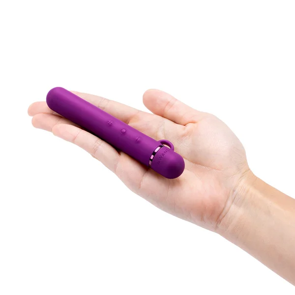 Le Wand Chrome Baton Bullet Vibrator - Dark Cherry — image 20 of 22