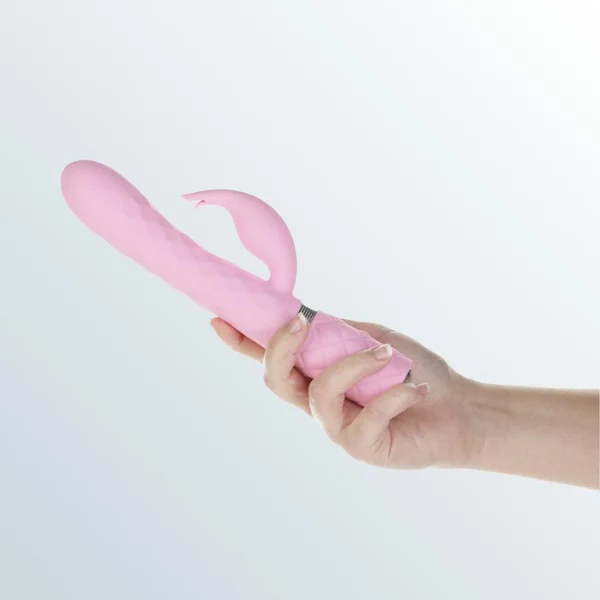Pillow Talk Lively Dual-Motor Rabbit Vibrator - Pink — image 5 of 8