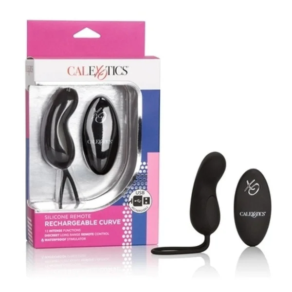 Silicone Remote Rechargeable Curve (Black) — image 17 of 17