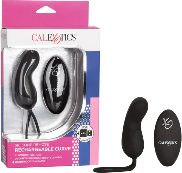 Silicone Remote Rechargeable Curve (Black) — image 14 of 17