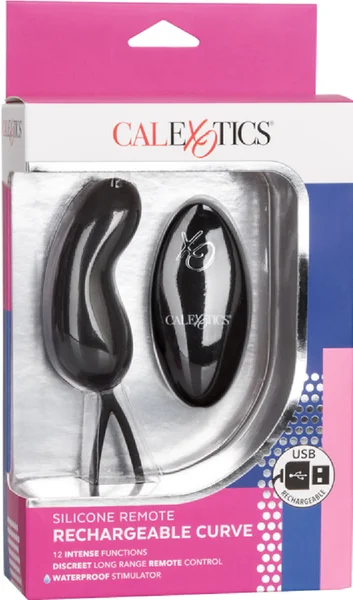 Silicone Remote Rechargeable Curve (Black) — image 13 of 17