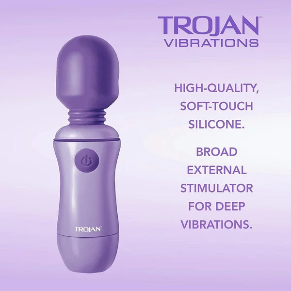 Trojan Power Wand Deep Wave Multi-Speed Clitoral Massager — image 4 of 5