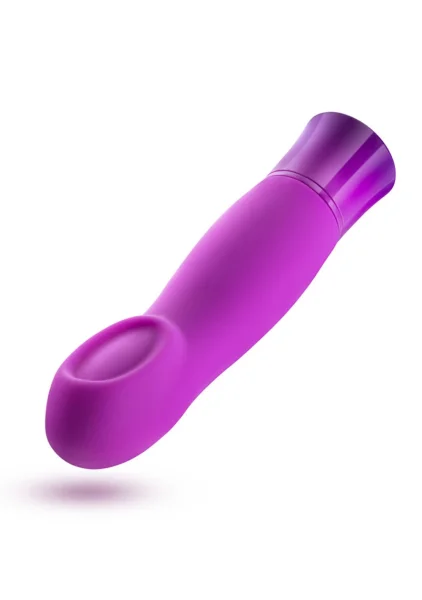 Oh My Gem Charm Rechargeable Waterproof Silicone Warming Vibrator By Blush - Amethyst
