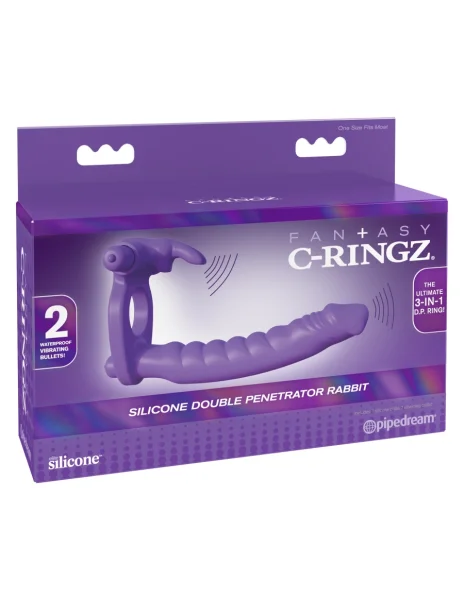 FCR - Silicone Double Pene Rabbit