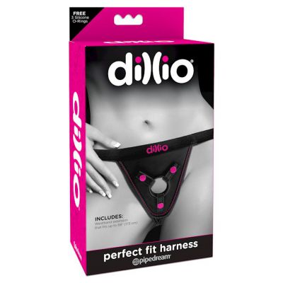 Dillio Perfect Fit Harness Black O s