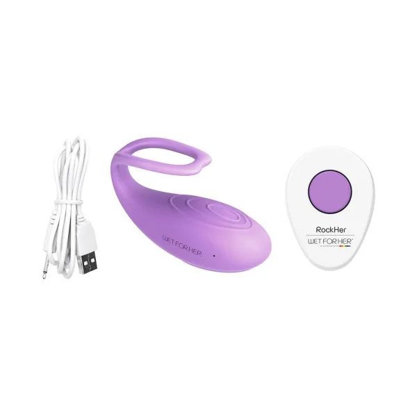 Wet for Her RockHer Scissoring Vibrator